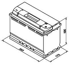 Аккумулятор BOSCH 0092S40130