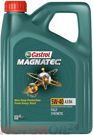 CASTROL Magnatec 5W-40 A3/B4 фото 1 CASTROL Magnatec 5W-40 A3/B4 preview 1
