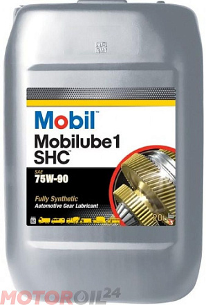 Трансмиссионное масло MOBIL Mobilube 1 SHC 75W-90 preview 1
