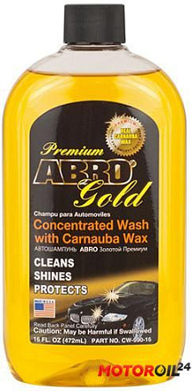 Автошампунь ABRO Premium Gold Car Wash preview 1