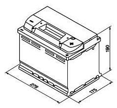Аккумулятор BOSCH 0092S40080