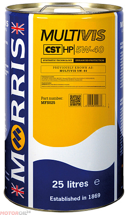 MORRIS LUBRICANTS Multivis CST HP 5W-40 preview 1