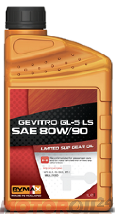 Трансмиссионное масло RYMAX Gevitro GL-5 LS SAE 80W-90 preview 1
