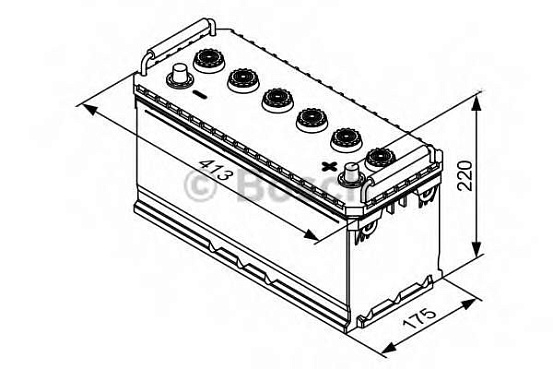 Аккумулятор BOSCH 0092T30730 фото 3 Аккумулятор BOSCH 0092T30730 preview 3
