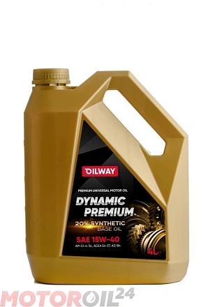 OILWAY Dynamic Premium 15W-40 фото 1 OILWAY Dynamic Premium 15W-40 preview 1