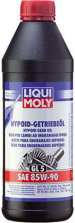 Трансмиссионное масло LIQUI MOLY Hypoid-Getriebeoil 85W-90 фото 2 Трансмиссионное масло LIQUI MOLY Hypoid-Getriebeoil 85W-90 preview 2