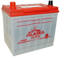 Аккумулятор ALASKA MF 75 R 80D26