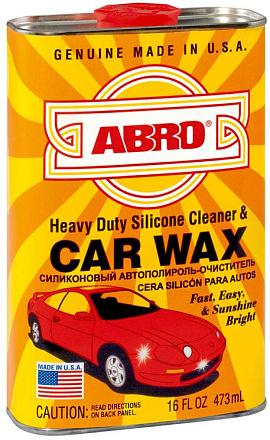 Автовоск силиконовый ABRO Car Wax preview 1