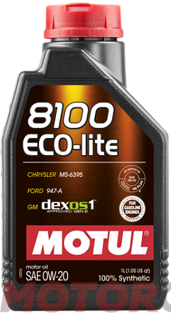MOTUL 8100 Eco-lite 0W-20 preview 1