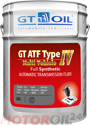 Трансмиссионное масло GT-OIL GT ATF Type IV Multi Vehicle фото 1 Трансмиссионное масло GT-OIL GT ATF Type IV Multi Vehicle preview 1