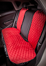 Накидки AIRLINE Алькантара задние, красные