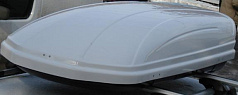 Автомобильный бокс MENABO Mania 400 (165х79х37) 400 L (Белый глянец)