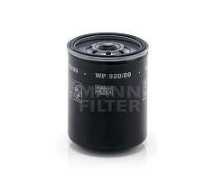 Фильтр масляный с основным и вторичным потоком масла MANN WP920/80