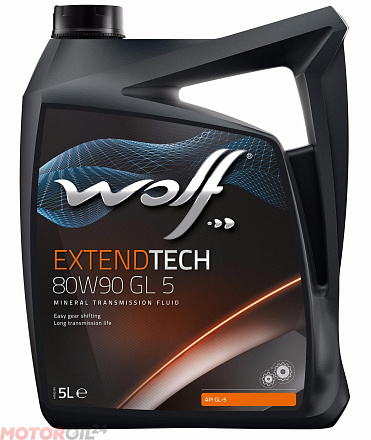 Трансмиссионное масло WOLF ExtendTech 80W-90 GL-5   фото 1 Трансмиссионное масло WOLF ExtendTech 80W-90 GL-5   preview 1