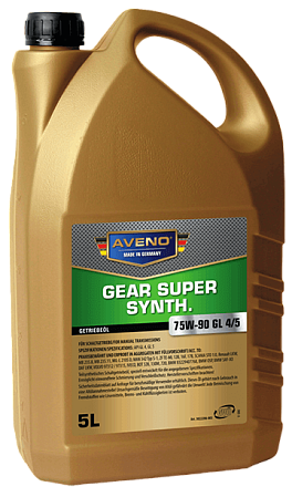 Трансмиссионное масло AVENO Gear Super Synth 75W-90 GL 4/5 preview 1