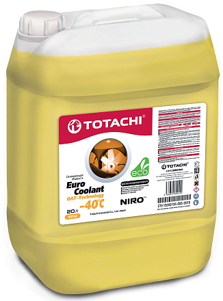 Антифриз TOTACHI NIRO Euro Coolant OAT - Technology -40 preview 1