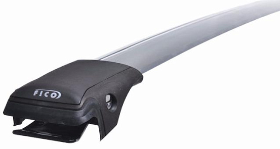 Багажник на рейлинги FICOPRO R-48 S (серебристый) preview 4