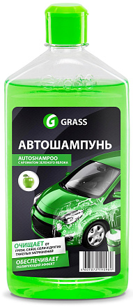 Автошампунь GRASS Universal (Зеленое яблоко) preview 1