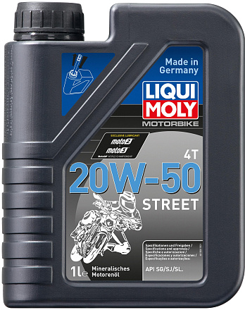LIQUI MOLY Motorbike 4T Street 20W-50 preview 1