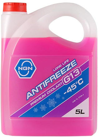 Антифриз готовый фиолетовый NGN Antifreeze G13 -45  фото 1 Антифриз готовый фиолетовый NGN Antifreeze G13 -45  preview 1