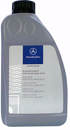 Liquide de Frein DOT 4 - MB 331.0 1 Litre Mercedes-Benz