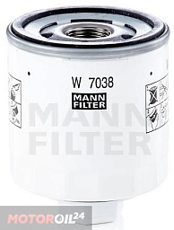 Фильтр масляный MANN W7038