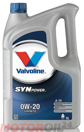 VALVOLINE SynPower JL C5 0W-20 фото 1 VALVOLINE SynPower JL C5 0W-20 preview 1