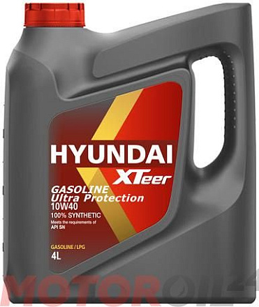 HYUNDAI XTeer Gasoline Ultra Protection 10W-40 фото 1 HYUNDAI XTeer Gasoline Ultra Protection 10W-40 preview 1