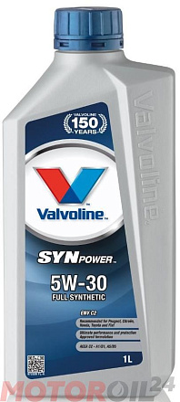 VALVOLINE Synpower ENV C2 SAE 5W-30 preview 1