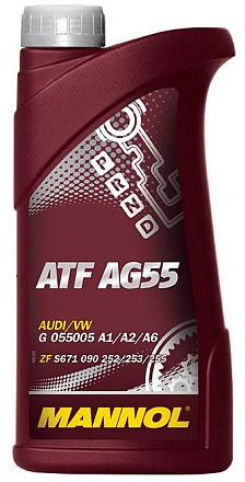 Трансмиссионное масло MANNOL ATF AG55 фото 1 Трансмиссионное масло MANNOL ATF AG55 preview 1