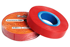 Изолента ПВХ AIRLINE, красная, 15 мм, 20 м