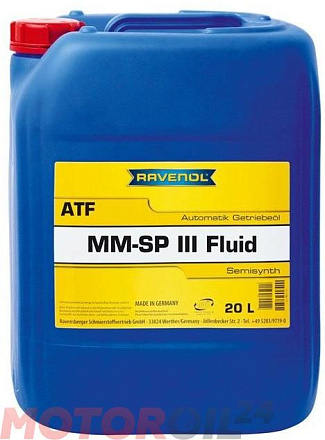 Трансмиссионное масло RAVENOL ATF MM SP-III Fluid фото 1 Трансмиссионное масло RAVENOL ATF MM SP-III Fluid preview 1