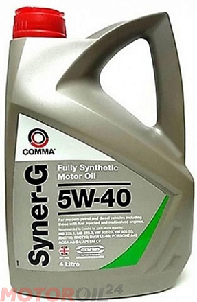 COMMA Syner-G 5W-40 preview 1