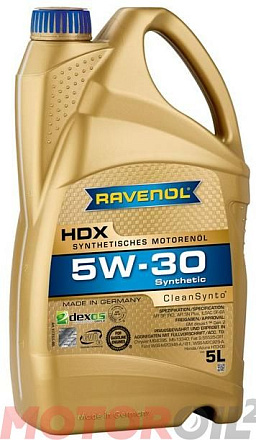 RAVENOL HDX 5W-30 preview 1