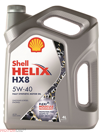 SHELL Helix HX8 Synthetic 5W-40 preview 1