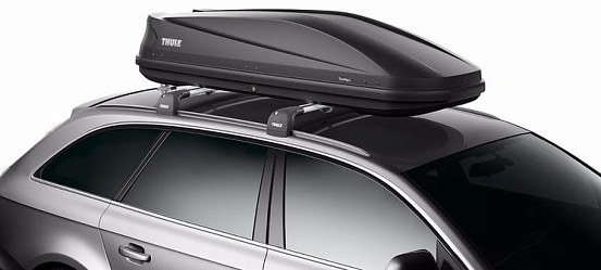 Автобокс на крышу THULE Touring L black glossy preview 4