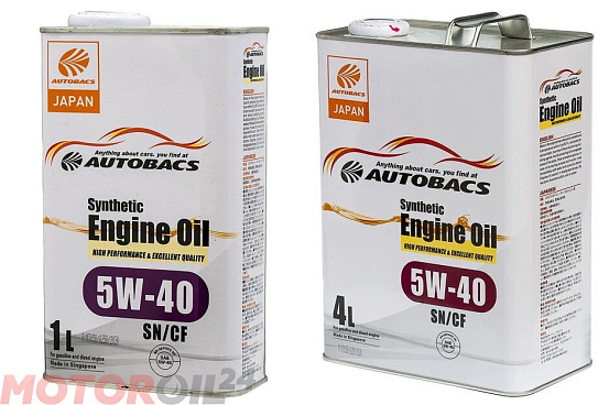 AUTOBACS Synthetic 5W-40 фото 1 AUTOBACS Synthetic 5W-40 preview 1