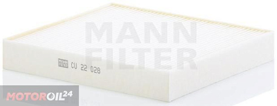 Салонный фильтр MANN CU22028 preview 1