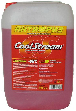 Антифриз COOLSTREAM Optima красный preview 1