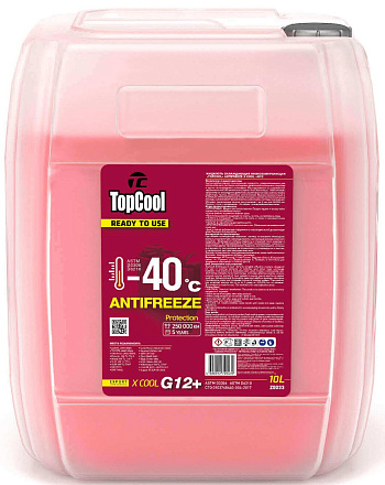 Антифриз готовый розовый TOPCOOL Antifreeze X Cool -40 G12+ preview 1
