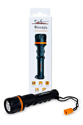 Фонарь прорезиненный AIRLINE LEDx3 на батарейках preview 1