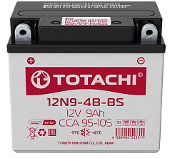 Аккумулятор TOTACHI MOTO 12N9-4B-BS 9 а/ч R