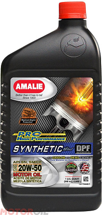 AMALIE PRO High Performance Synthetic 20W-50 фото 1 AMALIE PRO High Performance Synthetic 20W-50 preview 1