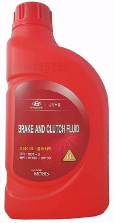 Тормозная жидкость HYUNDAI Brake Fluid DOT-3 preview 1