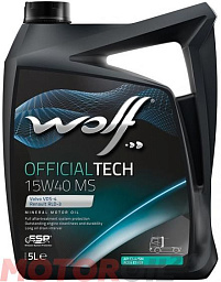 WOLF Official Tech 15W-40 MS