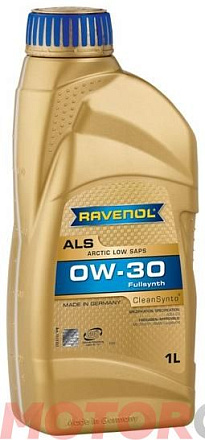 RAVENOL Arctic Low SAPS ALS 0W-30 preview 1