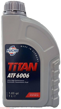 Трансмиссионное масло FUCHS Titan ATF 6006 preview 1