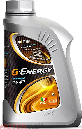 GAZPROMNEFT G-Energy F Synth 0W-40 фото 1 GAZPROMNEFT G-Energy F Synth 0W-40 preview 1