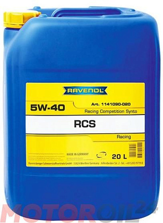 RAVENOL RCS Racing Competition Synto 5W-40 preview 1