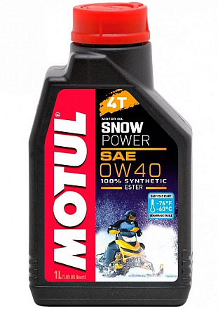 MOTUL Snowpower 4T 0W-40 preview 2